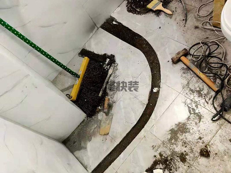 洛陽(yáng)宜陽(yáng)縣浴室擋水條安裝,二手房改造
