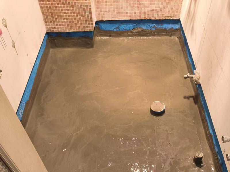 衛(wèi)生間新裝地面瓷磚長期不干