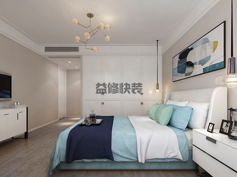 成都現(xiàn)代風(fēng)格裝修設(shè)計三居改造_現(xiàn)代風(fēng)格裝修效果圖(圖4)