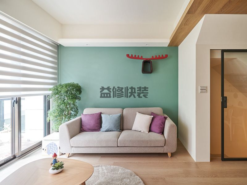 二手房翻新現(xiàn)代簡(jiǎn)約效果圖(圖2)