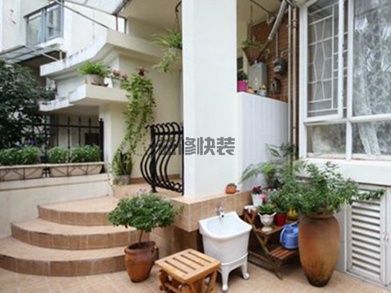 上海有那些裝修公司可以做局部翻新改造，上海入戶花園翻新改造要多少錢