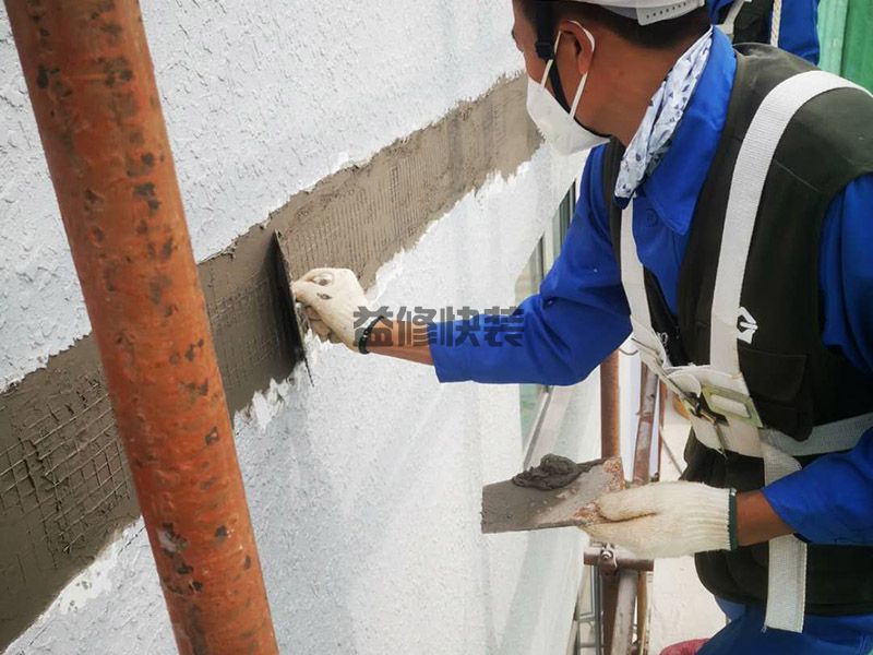 濟南槐蔭區(qū)外墻高空防水(圖2)