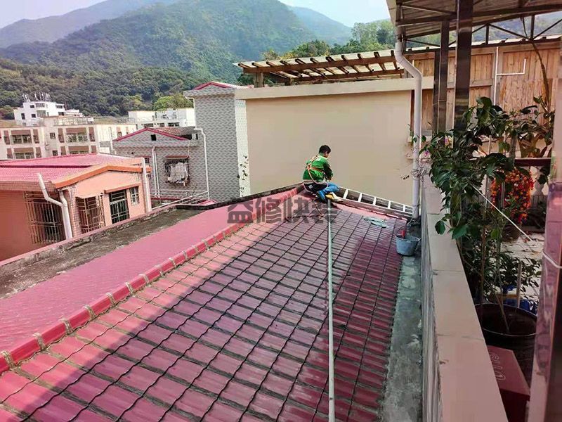 廣安岳池縣屋頂高空維修,門窗安裝,墻面粉刷(圖1)