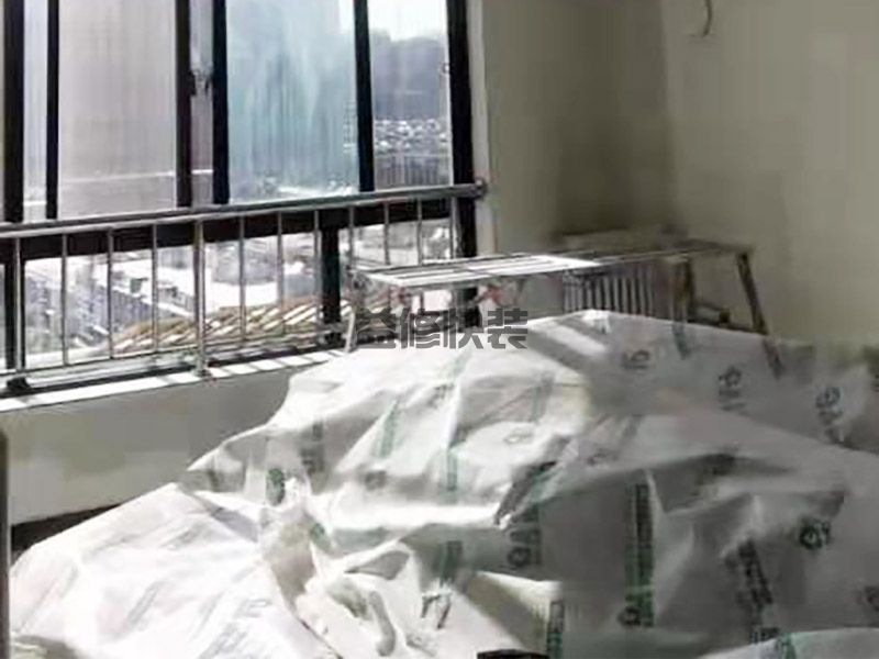 天津武清區(qū)客廳翻新,二手房翻新,墻面粉刷(圖3)
