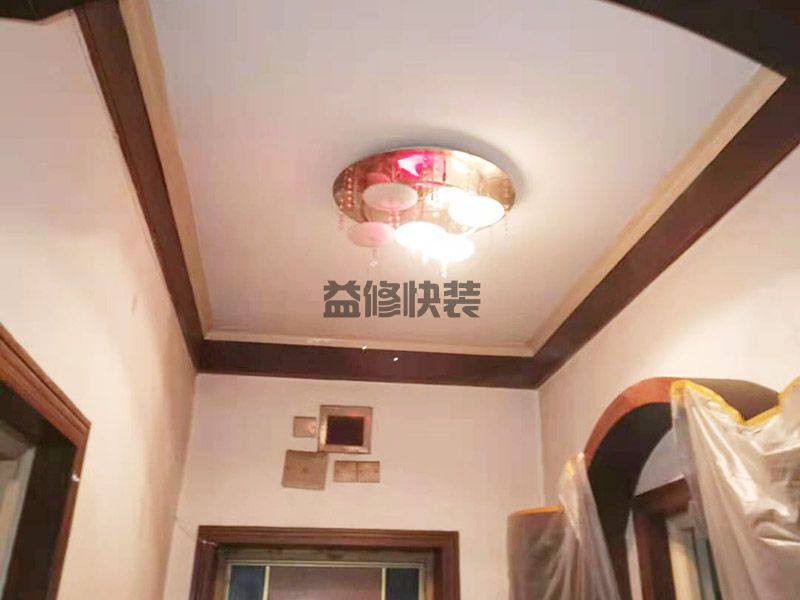 天津河北區(qū)房屋天花板刷新,墻面翻新,二手房改造(圖4)