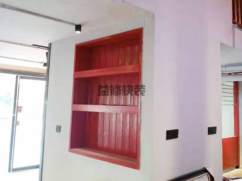 天津南開(kāi)區(qū)展示柜油漆改色,家具定制,舊房翻新