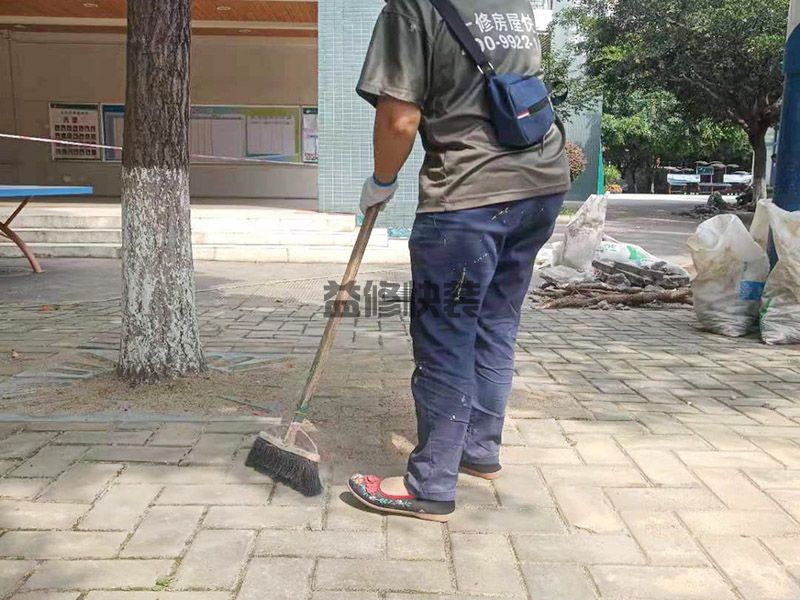 天津河東區(qū)公共地磚修補,局部翻新,瓷磚維修(圖3)
